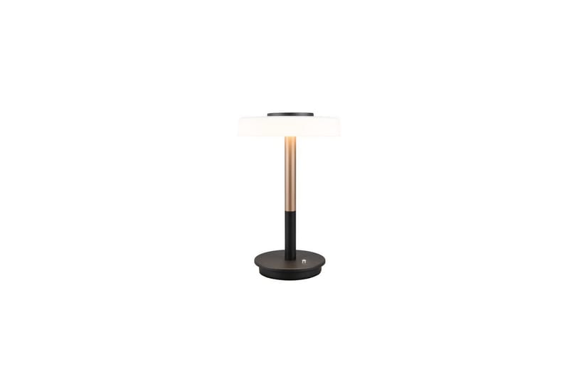 Bordslampa TRIO Celeste Mattsvart/vit/kaffebrun - Mattsvart/vit/kaffebrun - Belysning - Lampor & belysning inomhus - Sovrumslampa - Sänglampa - Sängbordslampa