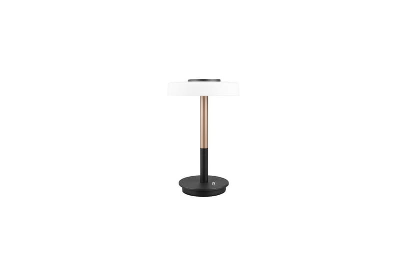Bordslampa TRIO Celeste Mattsvart/vit/kaffebrun - Mattsvart/vit/kaffebrun - Belysning - Lampor & belysning inomhus - Sovrumslampa - Sänglampa - Sängbordslampa