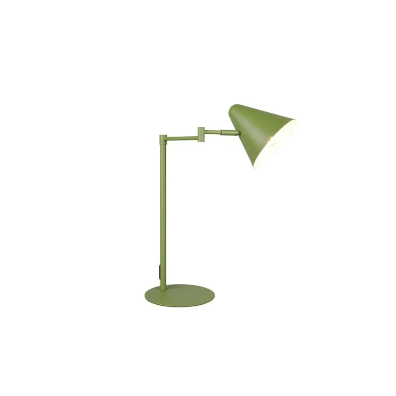 Bordslampa TRIO Cosima - Grön - Belysning - Lampor & belysning inomhus - Sovrumslampa - Sänglampa - Sängbordslampa