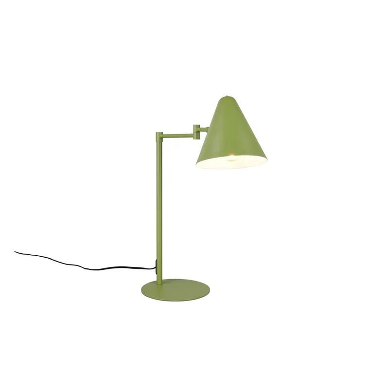 Bordslampa TRIO Cosima - Grön - Belysning - Lampor & belysning inomhus - Sovrumslampa - Sänglampa - Sängbordslampa