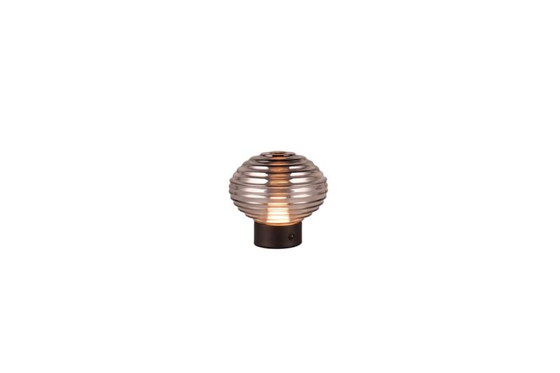 Bordslampa TRIO Earl Mattsvart/rök - Mattsvart/rök - Belysning - Lampor & belysning inomhus - Sovrumslampa - Sänglampa - Sängbordslampa