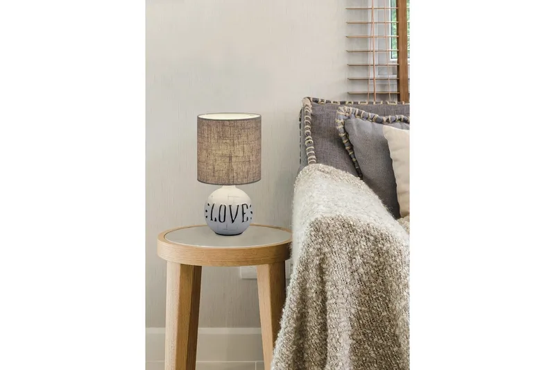 Bordslampa TRIO Esna LOVE - LOVE - Belysning - Lampor & belysning inomhus - Sovrumslampa - Sänglampa - Sängbordslampa