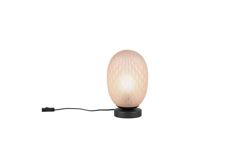 Bordslampa TRIO Facette Mattsvart/bärnsten - Mattsvart/bärnsten - Belysning - Lampor & belysning inomhus - Sovrumslampa - Sänglampa - Sängbordslampa