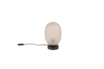 Bordslampa TRIO Facette Mattsvart/bärnsten - Mattsvart/bärnsten - Belysning - Lampor & belysning inomhus - Sovrumslampa - Sänglampa - Sängbordslampa