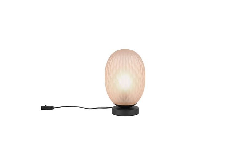 Bordslampa TRIO Facette Mattsvart/bärnsten - Mattsvart/bärnsten - Belysning - Lampor & belysning inomhus - Sovrumslampa - Sänglampa - Sängbordslampa