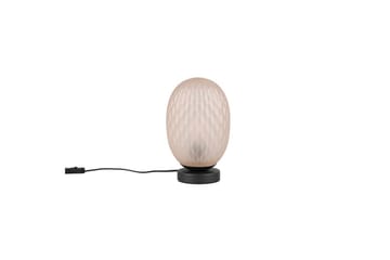 Bordslampa TRIO Facette Mattsvart/bärnsten - Mattsvart/bärnsten - Belysning - Lampor & belysning inomhus - Sovrumslampa - Sänglampa - Sängbordslampa