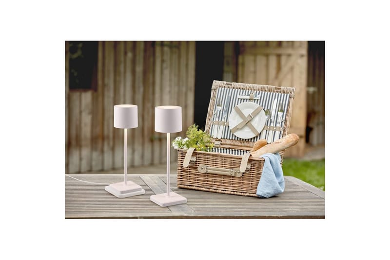 Bordslampa TRIO Fernandez Mattvit - Mattvit - Belysning - Lampor & belysning inomhus - Sovrumslampa - Sänglampa - Sängbordslampa