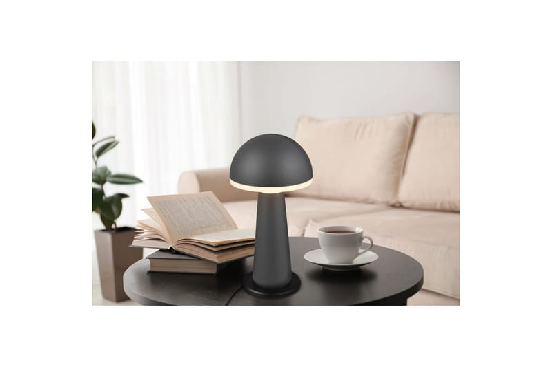 Bordslampa TRIO Fungo Antracit - Antracit - Belysning - Lampor & belysning inomhus - Sovrumslampa - Sänglampa - Sängbordslampa