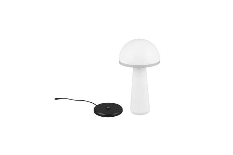 Bordslampa TRIO Fungo Mattvit - Mattvit - Belysning - Lampor & belysning inomhus - Sovrumslampa - Sänglampa - Sängbordslampa