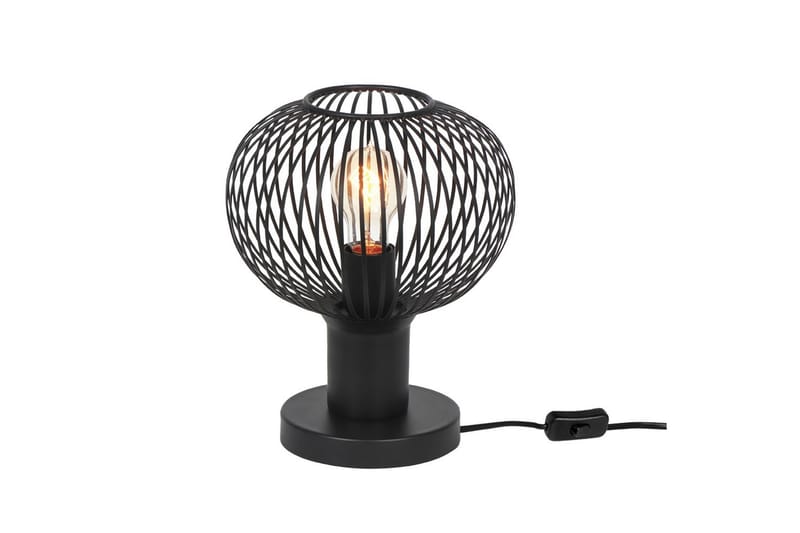 Bordslampa TRIO Gila 23 cm, Mattsvart - 23 cm, Mattsvart - Belysning - Lampor & belysning inomhus - Sovrumslampa - Sänglampa - Sängbordslampa