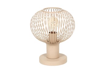 Bordslampa TRIO Gila 23 cm, Sand - 23 cm, Sand - Belysning - Lampor & belysning inomhus - Sovrumslampa - Sänglampa - Sängbordslampa