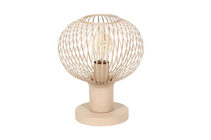 Bordslampa TRIO Gila 23 cm, Sand - 23 cm, Sand - Belysning - Lampor & belysning inomhus - Sovrumslampa - Sänglampa - Sängbordslampa