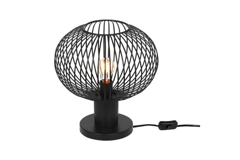 Bordslampa TRIO Gila 33 cm, Mattsvart - 33 cm, Mattsvart - Belysning - Lampor & belysning inomhus - Sovrumslampa - Sänglampa - Sängbordslampa