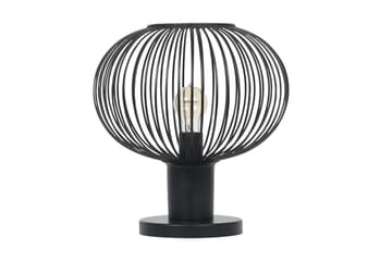 Bordslampa TRIO Gila 33 cm, Mattsvart - 33 cm, Mattsvart - Belysning - Lampor & belysning inomhus - Sovrumslampa - Sänglampa - Sängbordslampa