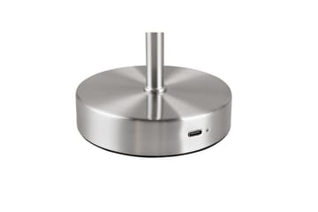 Bordslampa TRIO Jeff Borstad stål - Borstad stål - Belysning - Lampor & belysning inomhus - Sovrumslampa - Sänglampa - Sängbordslampa