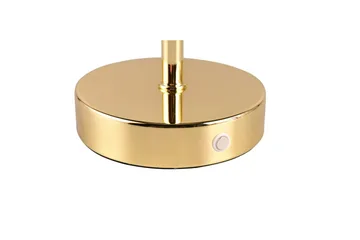 Bordslampa TRIO Jeff Polerad mässing - Polerad mässing - Belysning - Lampor & belysning inomhus - Sovrumslampa - Sänglampa - Sängbordslampa