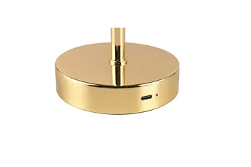 Bordslampa TRIO Jeff Polerad mässing - Polerad mässing - Belysning - Lampor & belysning inomhus - Sovrumslampa - Sänglampa - Sängbordslampa