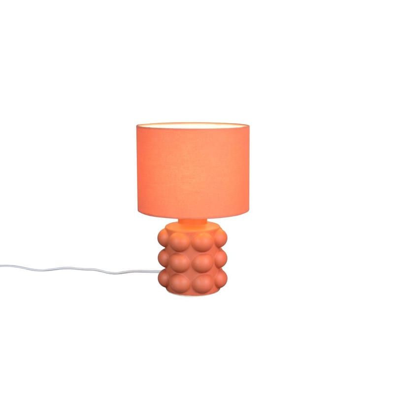Bordslampa TRIO Kate - 30 cm, Aprikos - Belysning - Lampor & belysning inomhus - Sovrumslampa - Sänglampa - Sängbordslampa