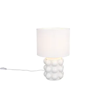 Bordslampa TRIO Kate - 47 cm, Vit - Belysning - Lampor & belysning inomhus - Sovrumslampa - Sänglampa - Sängbordslampa