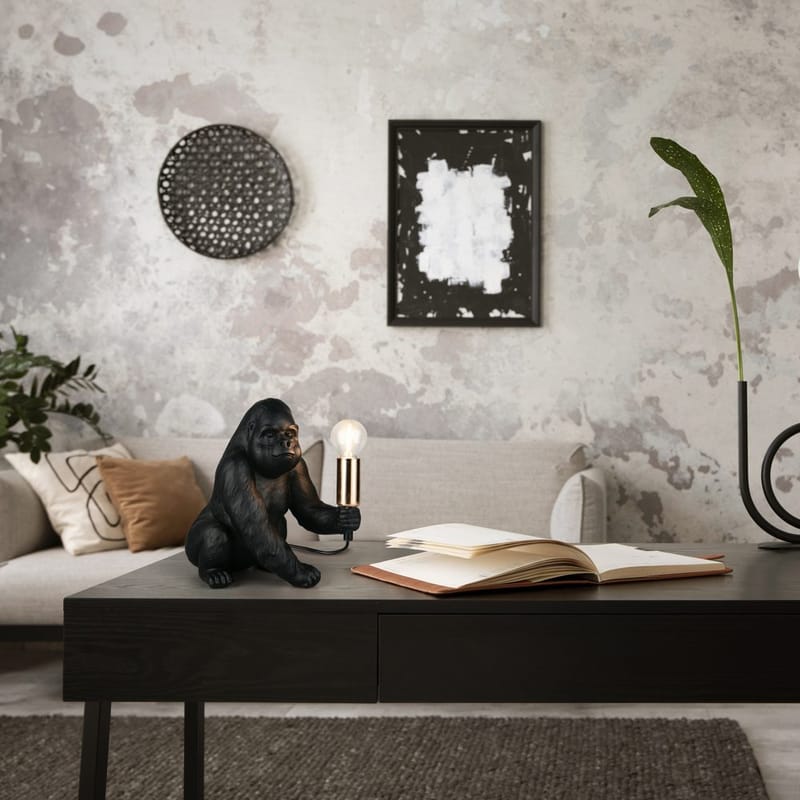 Bordslampa TRIO Kong - Svart - Belysning - Lampor & belysning inomhus - Sovrumslampa - Sänglampa - Sängbordslampa