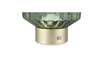 Bordslampa TRIO Lord Mattmässing/grön - Mattmässing/grön - Belysning - Lampor & belysning inomhus - Sovrumslampa - Sänglampa - Sängbordslampa