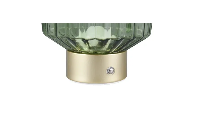 Bordslampa TRIO Lord Mattmässing/grön - Mattmässing/grön - Belysning - Lampor & belysning inomhus - Sovrumslampa - Sänglampa - Sängbordslampa