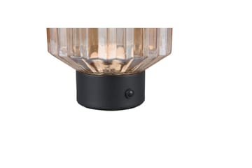 Bordslampa TRIO Lord Mattsvart/bärnsten - Mattsvart/bärnsten - Belysning - Lampor & belysning inomhus - Sovrumslampa - Sänglampa - Sängbordslampa