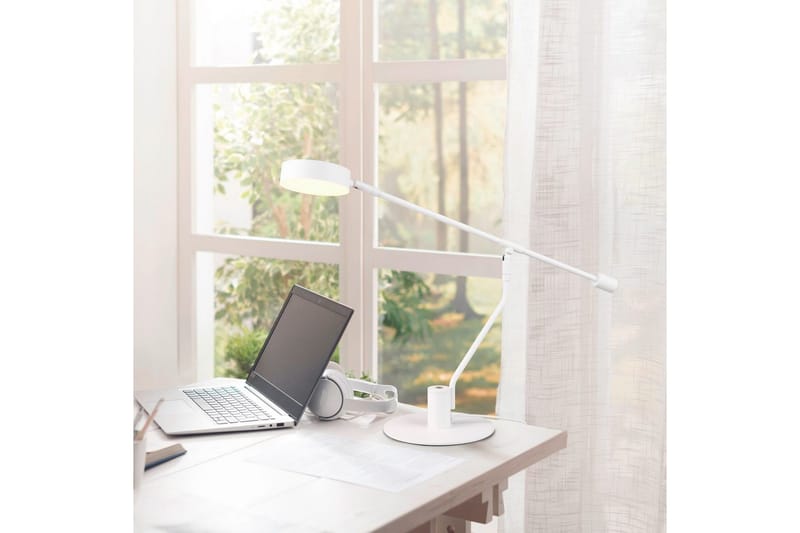 Bordslampa TRIO Manduro Mattvit - Mattvit - Belysning - Lampor & belysning inomhus - Sovrumslampa - Sänglampa - Sängbordslampa