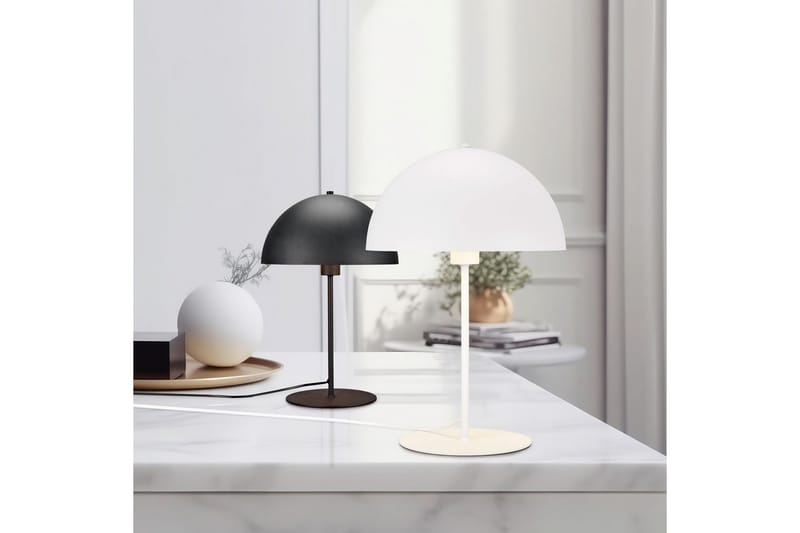 Bordslampa TRIO Nola 30 cm, Mattvit - 30 cm, Mattvit - Belysning - Lampor & belysning inomhus - Sovrumslampa - Sänglampa - Sängbordslampa