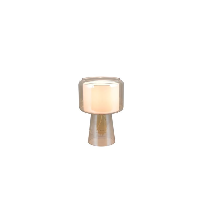 Bordslampa TRIO Rocka - Bärnsten - Belysning - Lampor & belysning inomhus - Sovrumslampa - Sänglampa - Sängbordslampa