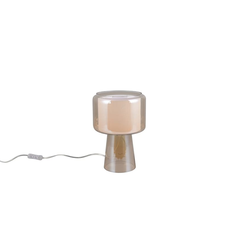 Bordslampa TRIO Rocka - Bärnsten - Belysning - Lampor & belysning inomhus - Sovrumslampa - Sänglampa - Sängbordslampa