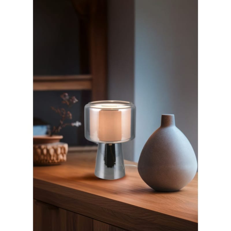 Bordslampa TRIO Rocka - Krom - Belysning - Lampor & belysning inomhus - Sovrumslampa - Sänglampa - Sängbordslampa