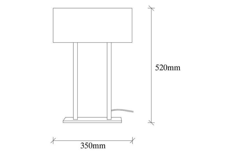 Bordslampa Ulira Svart - Svart - Belysning - Lampor & belysning inomhus - Sovrumslampa - Sänglampa - Sängbordslampa