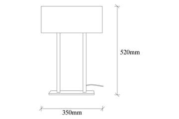 Bordslampa Ulira Svart - Svart - Belysning - Lampor & belysning inomhus - Sovrumslampa - Sänglampa - Sängbordslampa