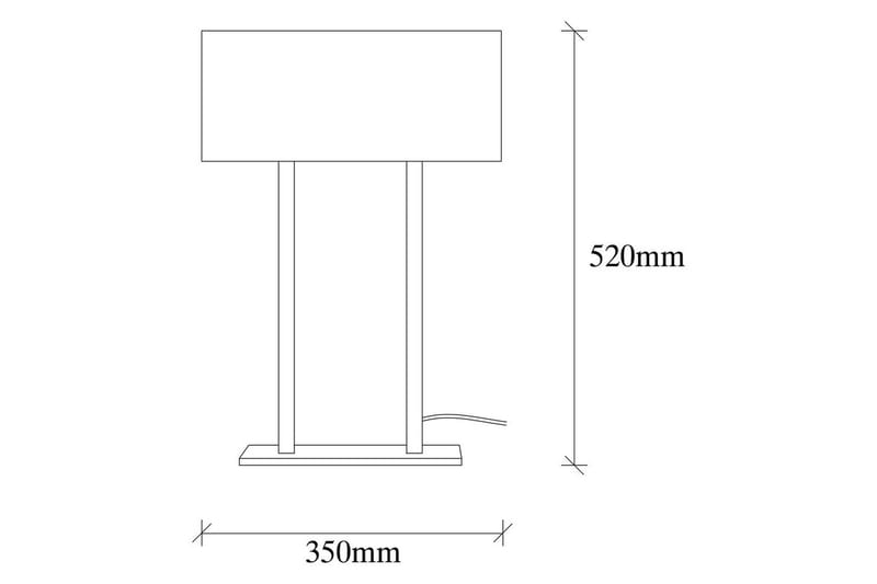 Bordslampa Ulira Svart - Svart - Belysning - Lampor & belysning inomhus - Sovrumslampa - Sänglampa - Sängbordslampa