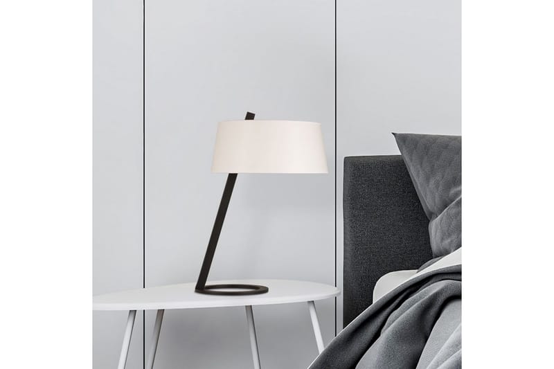Bordslampa Ulira Vit / Svart - Vit / Svart - Belysning - Lampor & belysning inomhus - Sovrumslampa - Sänglampa - Sängbordslampa