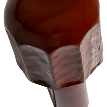 Bordslampa Virel 39 cm - Brun/Röd - Belysning - Lampor & belysning inomhus - Sovrumslampa - Sänglampa - Sängbordslampa