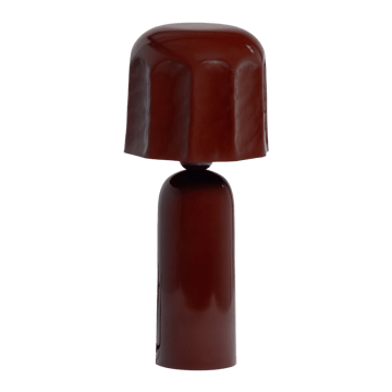Bordslampa Virel 39 cm - Brun/Röd - Belysning - Lampor & belysning inomhus - Sovrumslampa - Sänglampa - Sängbordslampa