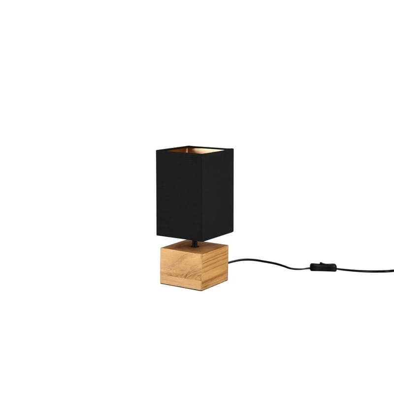 Bordslampa Woody - Trä/svart - Belysning - Lampor & belysning inomhus - Sovrumslampa - Sänglampa - Sängbordslampa