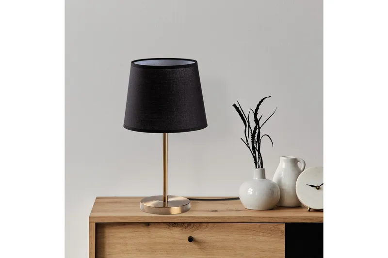 Bordslampset (2 stycken) Jaspal Mörk Antik - Mörk Antik - Belysning - Lampor & belysning inomhus - Sovrumslampa - Sänglampa - Sängbordslampa