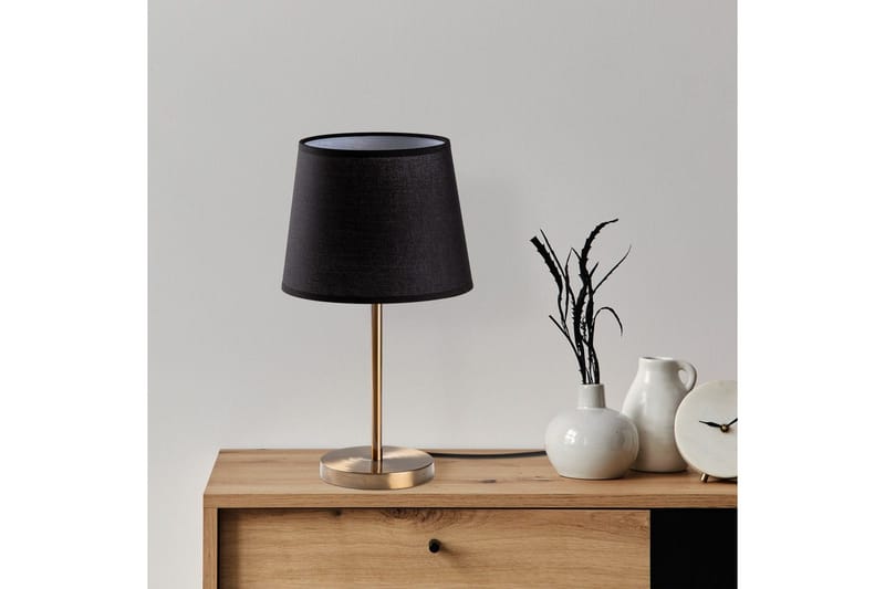 Bordslampset (2 stycken) Jaspal Mörk Antik - Mörk Antik - Belysning - Lampor & belysning inomhus - Sovrumslampa - Sänglampa - Sängbordslampa