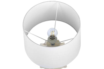Burgazada Bordslampa 46 cm E27 - Beige/Vit - Belysning - Lampor & belysning inomhus - Sovrumslampa - Sänglampa - Sängbordslampa