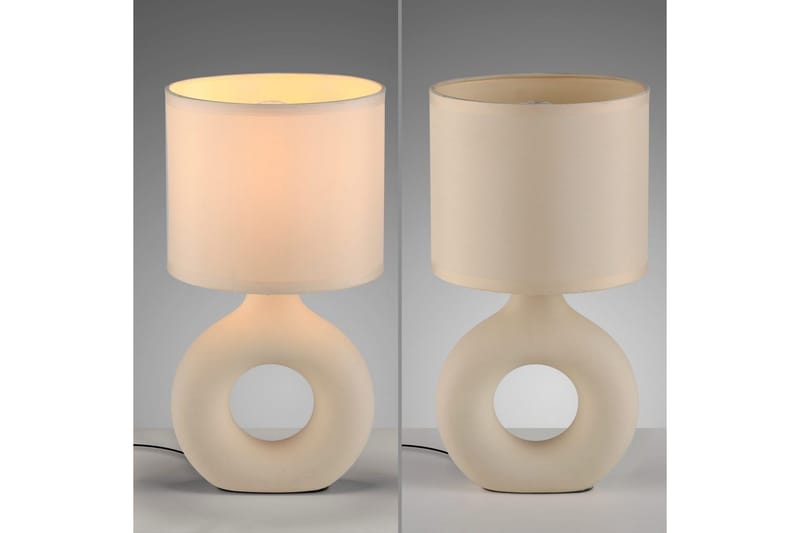 Carara Just Light Bordslampa - Beige - Belysning - Lampor & belysning inomhus - Sovrumslampa - Sänglampa - Sängbordslampa