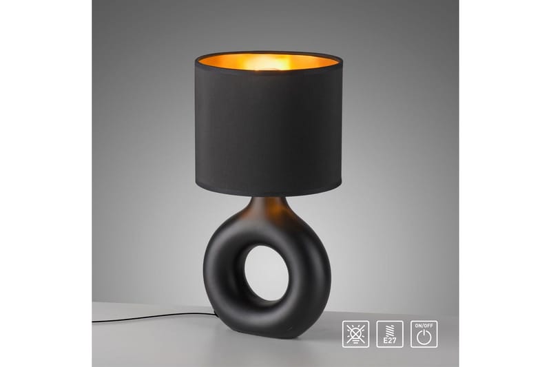 Carara Just Light Bordslampa - Black - Belysning - Lampor & belysning inomhus - Sovrumslampa - Sänglampa - Sängbordslampa