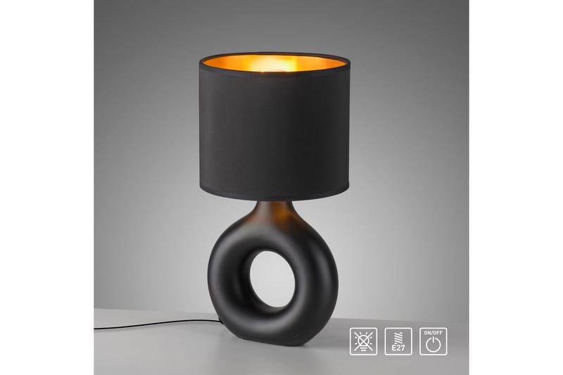 Carara Just Light Bordslampa - Black - Belysning - Lampor & belysning inomhus - Sovrumslampa - Sänglampa - Sängbordslampa