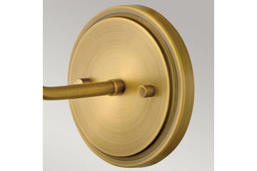 Clarke Hinkley Vägglampa - Brass||White - Belysning - Lampor & belysning inomhus - Sovrumslampa - Sänglampa - Sänglampa vägg