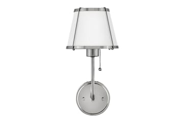 Clarke Hinkley Vägglampa - Silver||White - Belysning - Lampor & belysning inomhus - Sovrumslampa - Sänglampa - Sänglampa vägg
