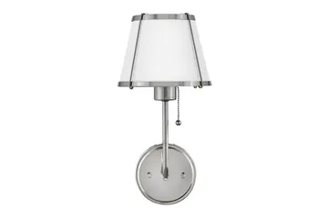 Clarke Hinkley Vägglampa - Silver||White - Belysning - Lampor & belysning inomhus - Sovrumslampa - Sänglampa - Sänglampa vägg