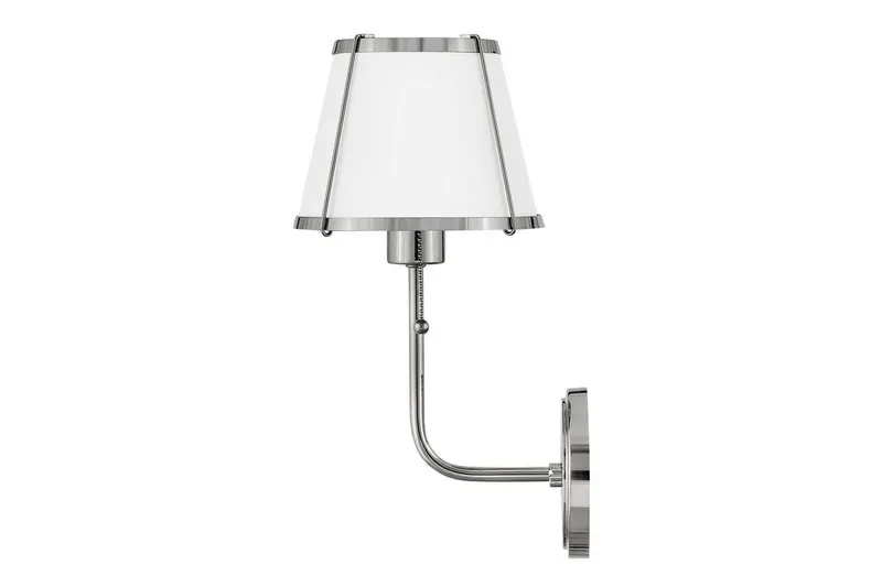 Clarke Hinkley Vägglampa - Silver||White - Belysning - Lampor & belysning inomhus - Sovrumslampa - Sänglampa - Sänglampa vägg