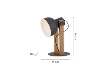 Cup 2.0 Just Light Bordslampa - Black - Belysning - Lampor & belysning inomhus - Sovrumslampa - Sänglampa - Sängbordslampa
